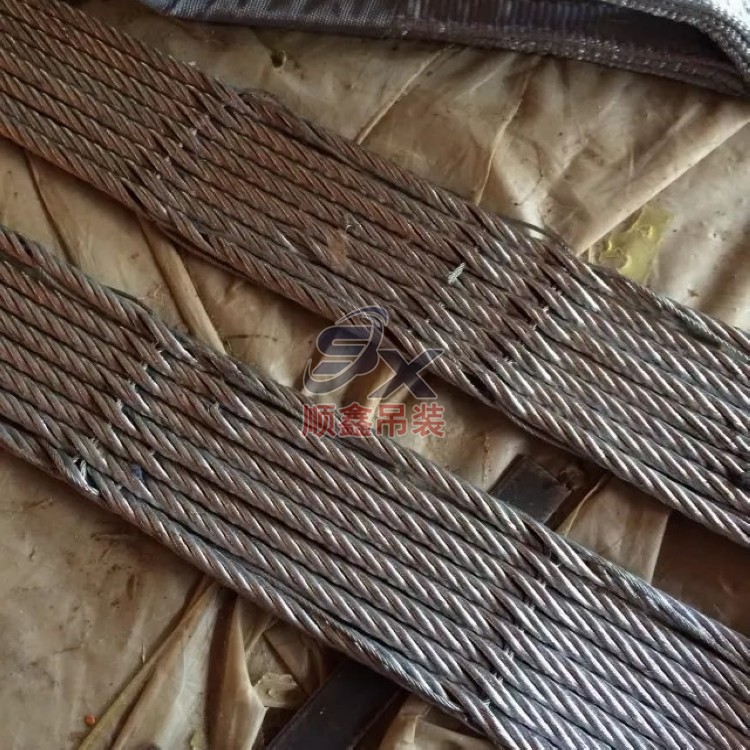 钢丝绳扁平吊带